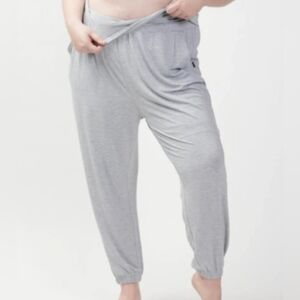 Soffe Light Gray High Waist Lightweight Jogger Sweatpants Plus Size 3X